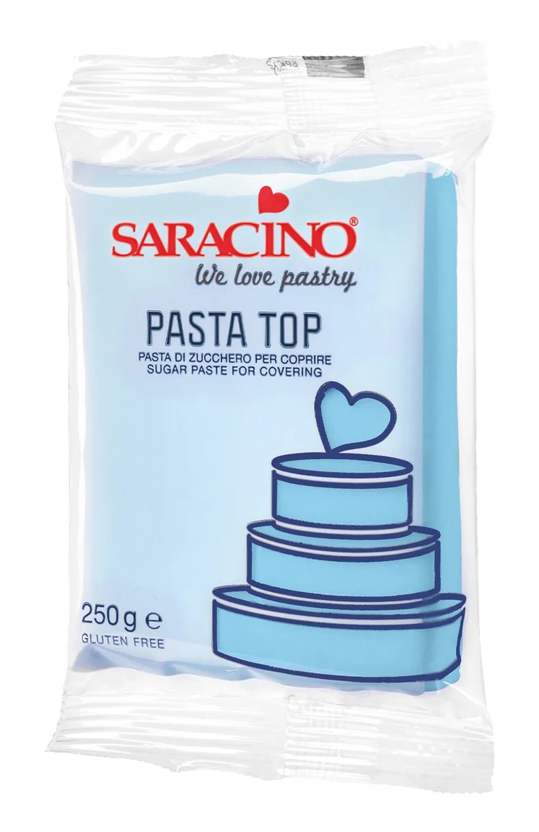 Saracino Pasta Top babyblauw 250 g