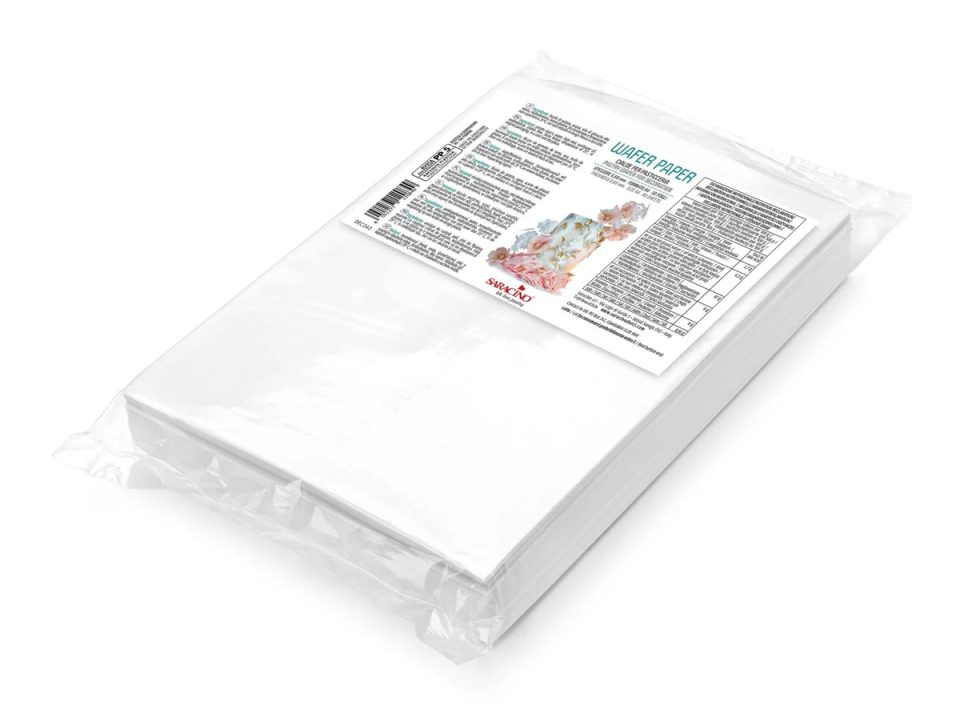 Saracino Wafer Paper wit 50 vellen A4 0,60 mm