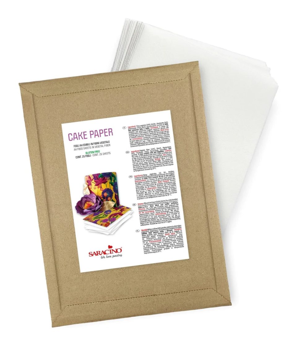 Saracino Cake Paper 25 vellen A4