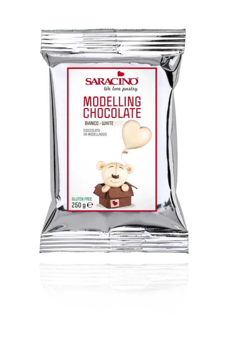 Saracino Modelling Chocolate wit 250 g