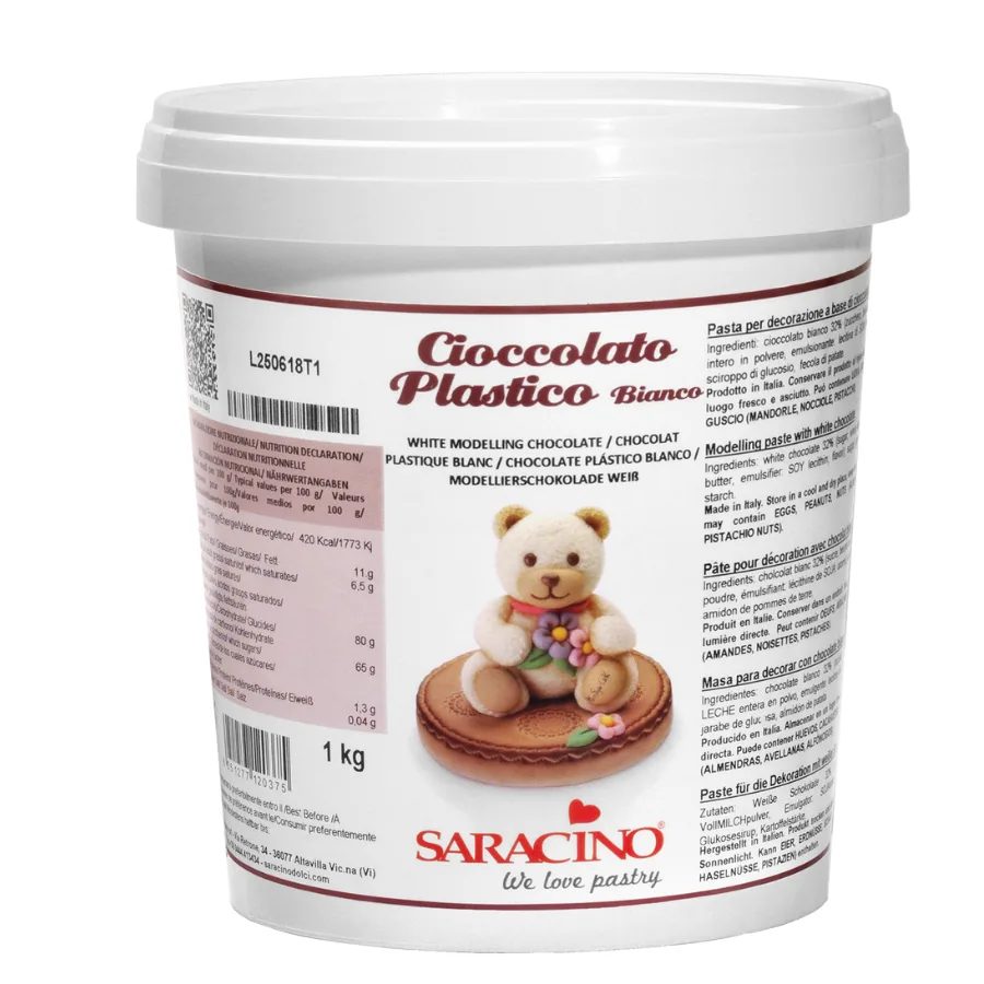 Saracino Modelling Chocolate wit 1 kg