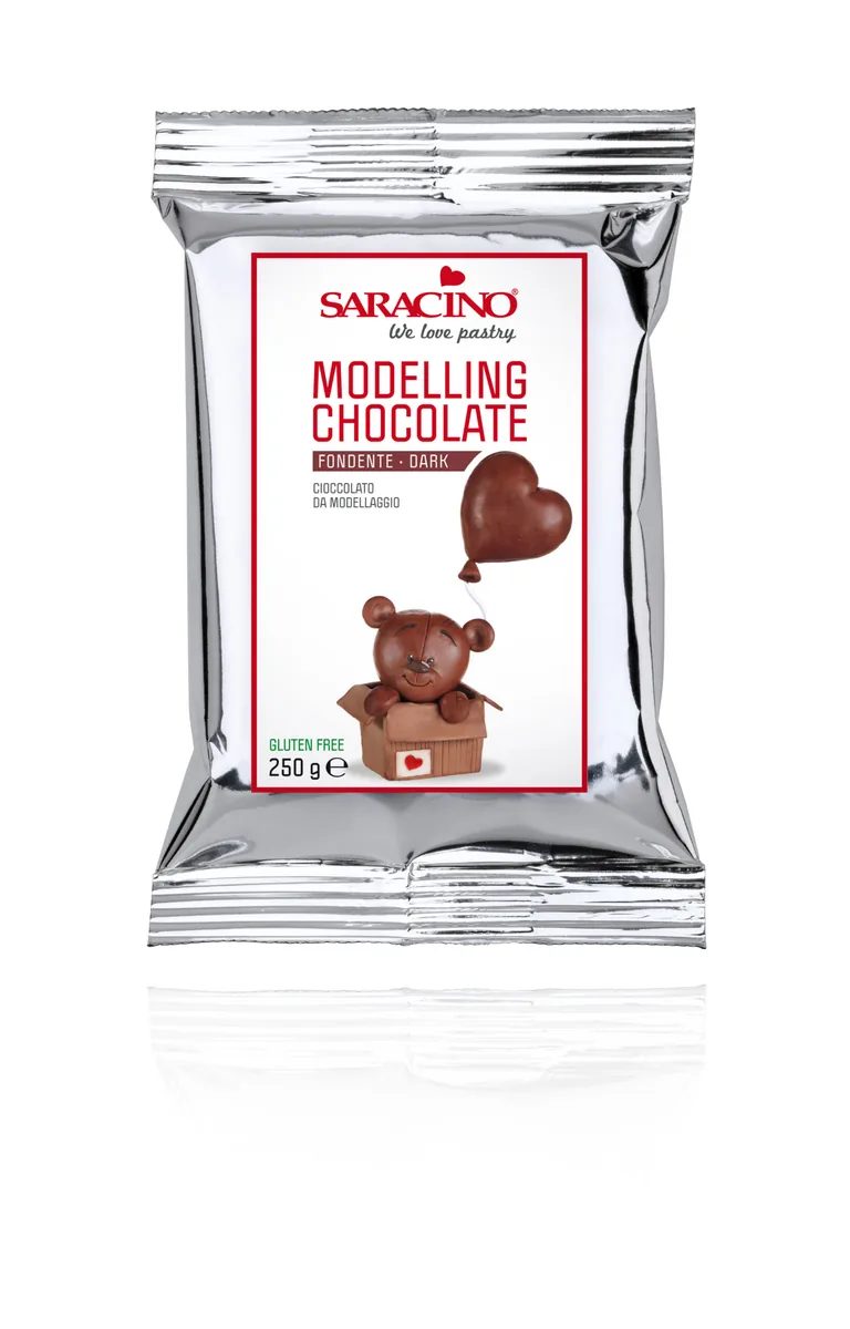 Saracino Modelling Chocolate puur 250 g