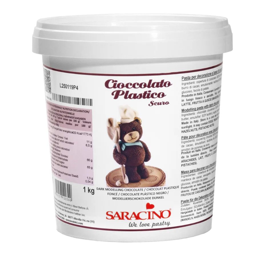 Saracino Modelling Chocolate puur 1 kg