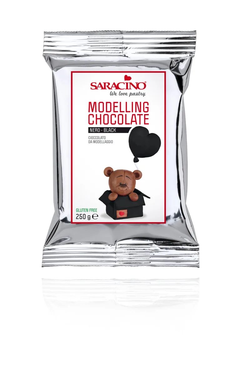 Saracino Modelling Chocolate zwart 250 g