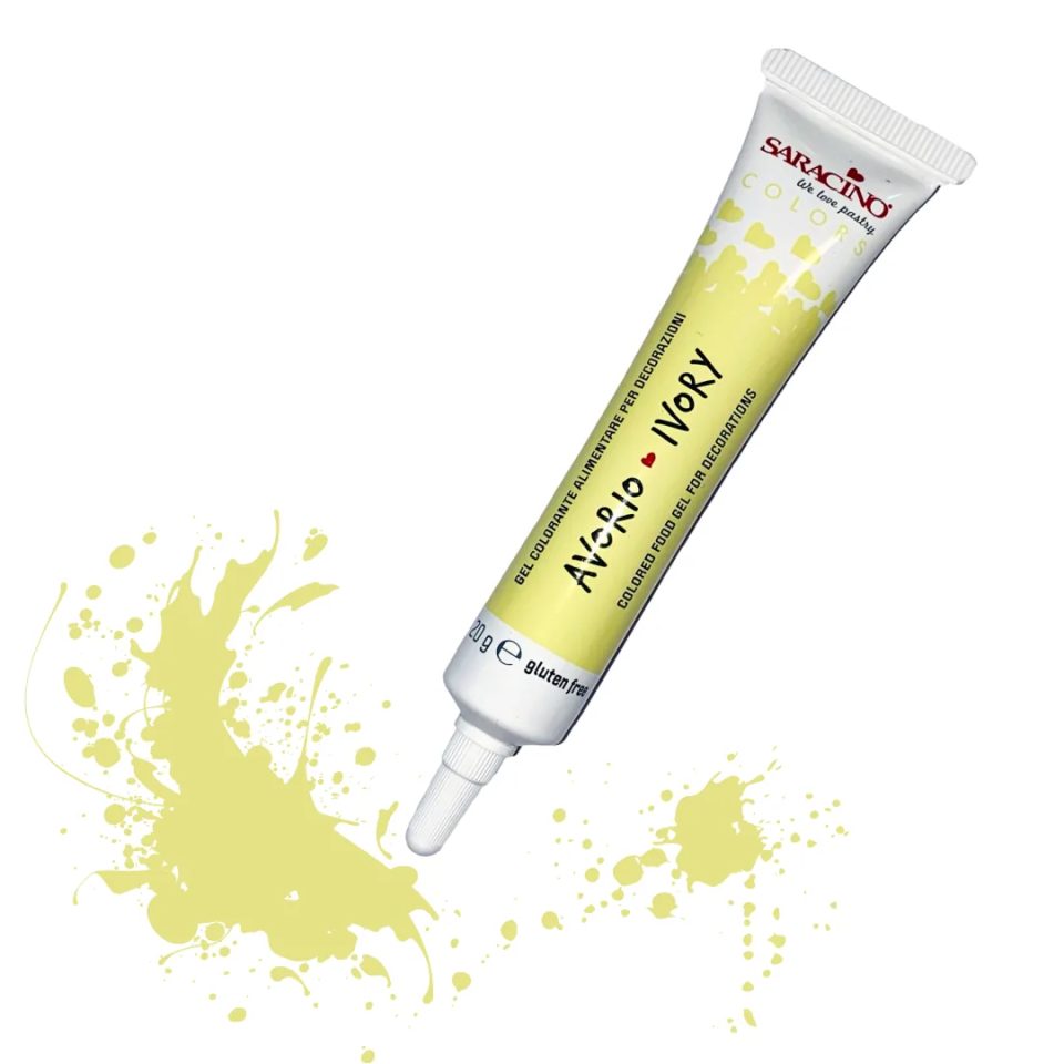 Saracino Colori in gel ivoor 20 g