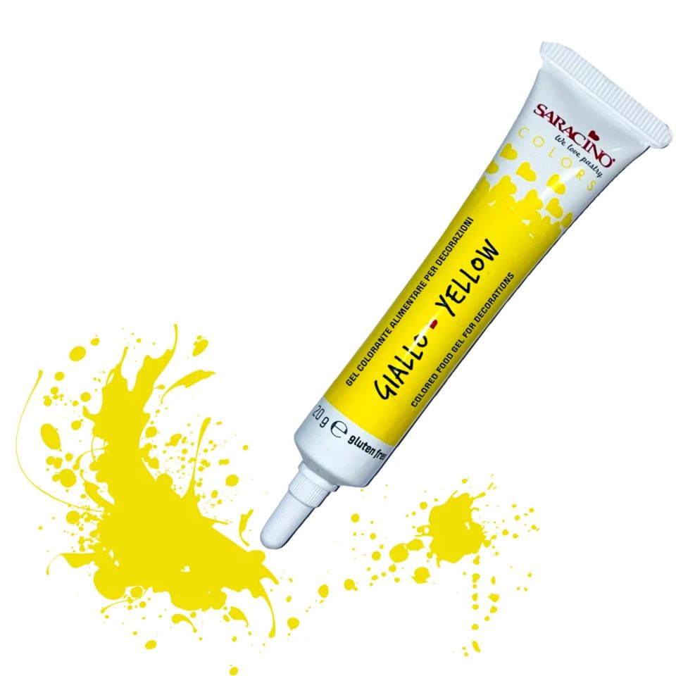 Saracino Colori in gel geel 20 g