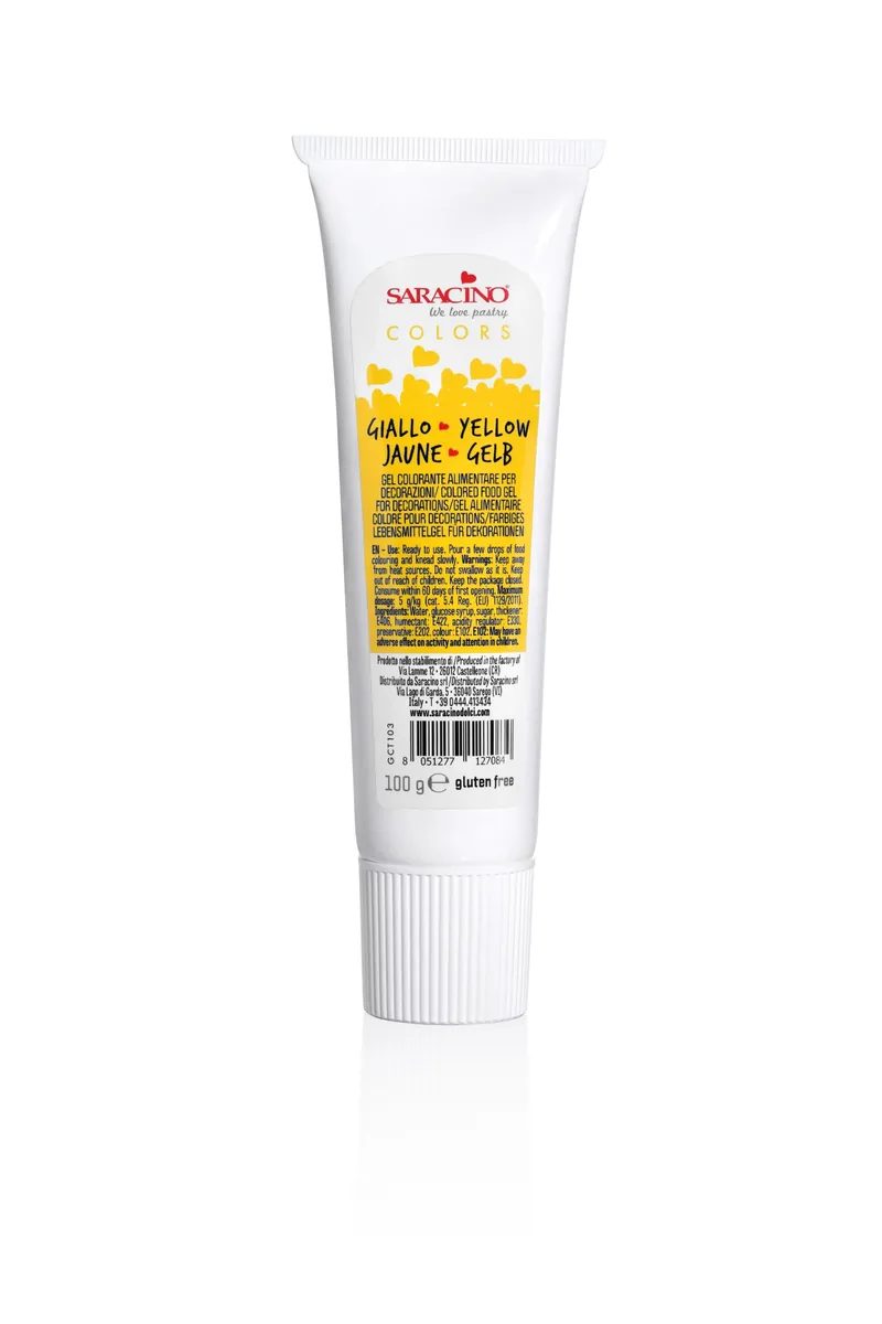 Saracino Colori in gel geel 100 g