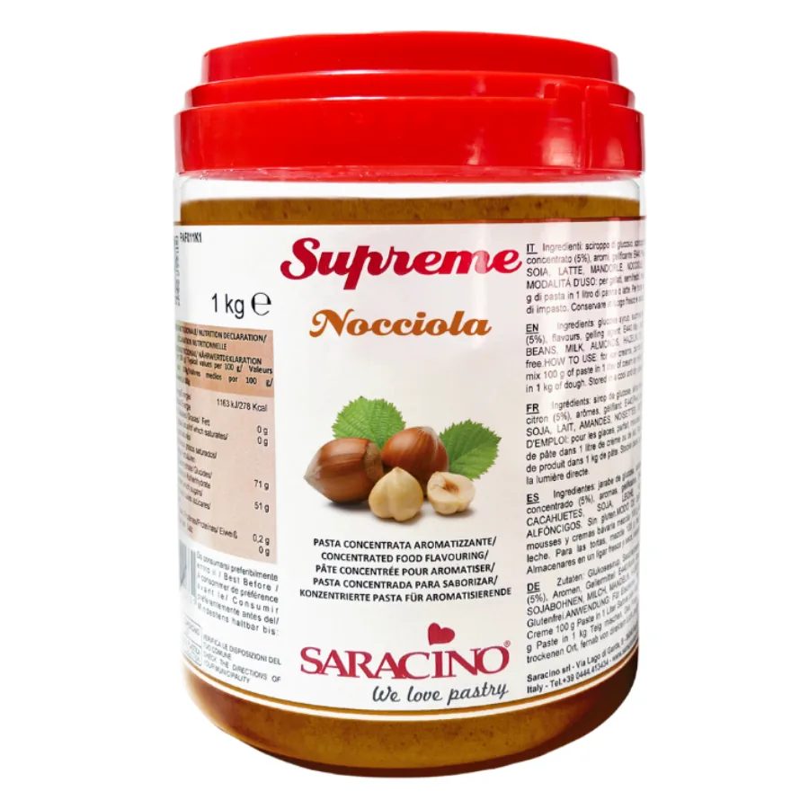Saracino Supreme hazelnoot 1 kg