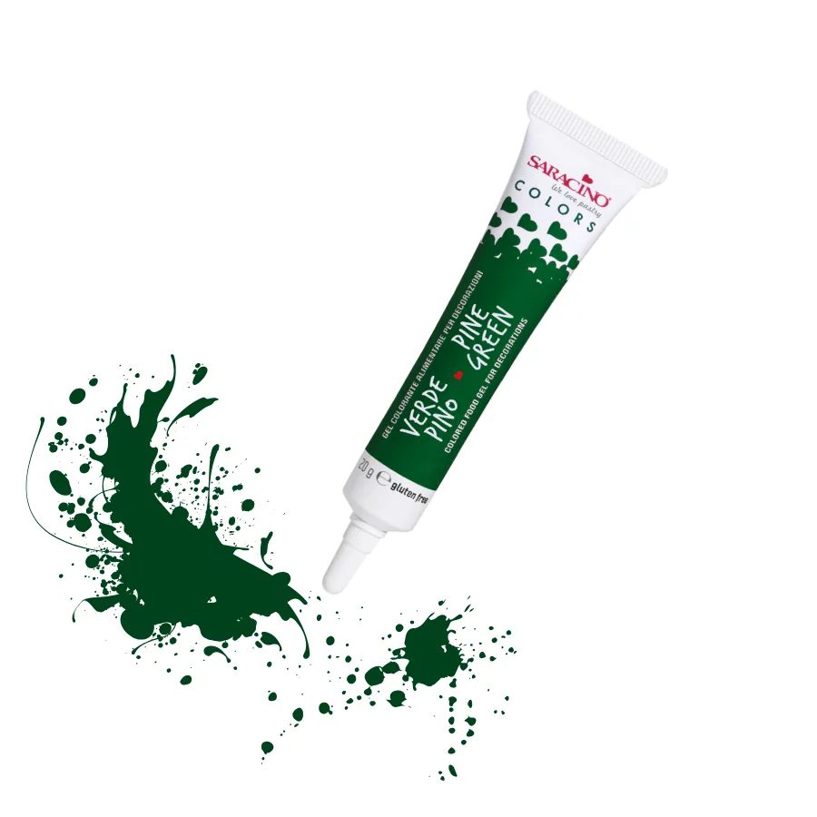 Saracino Colori in gel dennengroen 20 g
