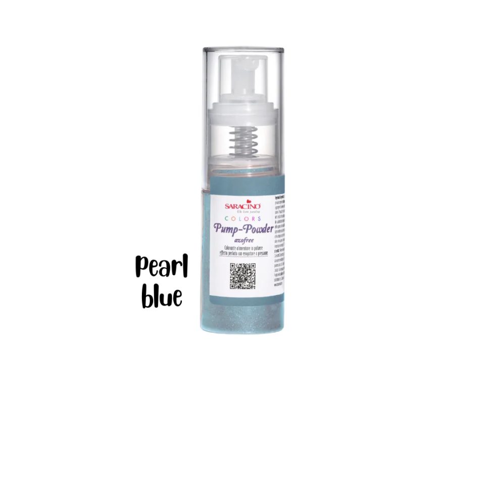 Saracino Pump Powder parelblauw 10 g