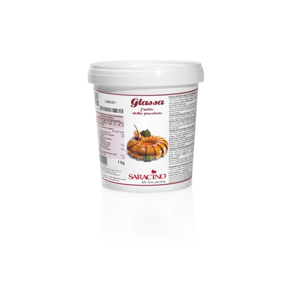 Saracino Glassa a specchio passievrucht 1 kg