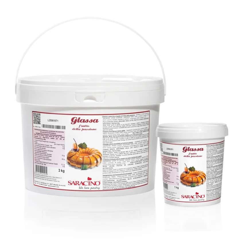 Saracino Glassa a specchio passievrucht 3 kg