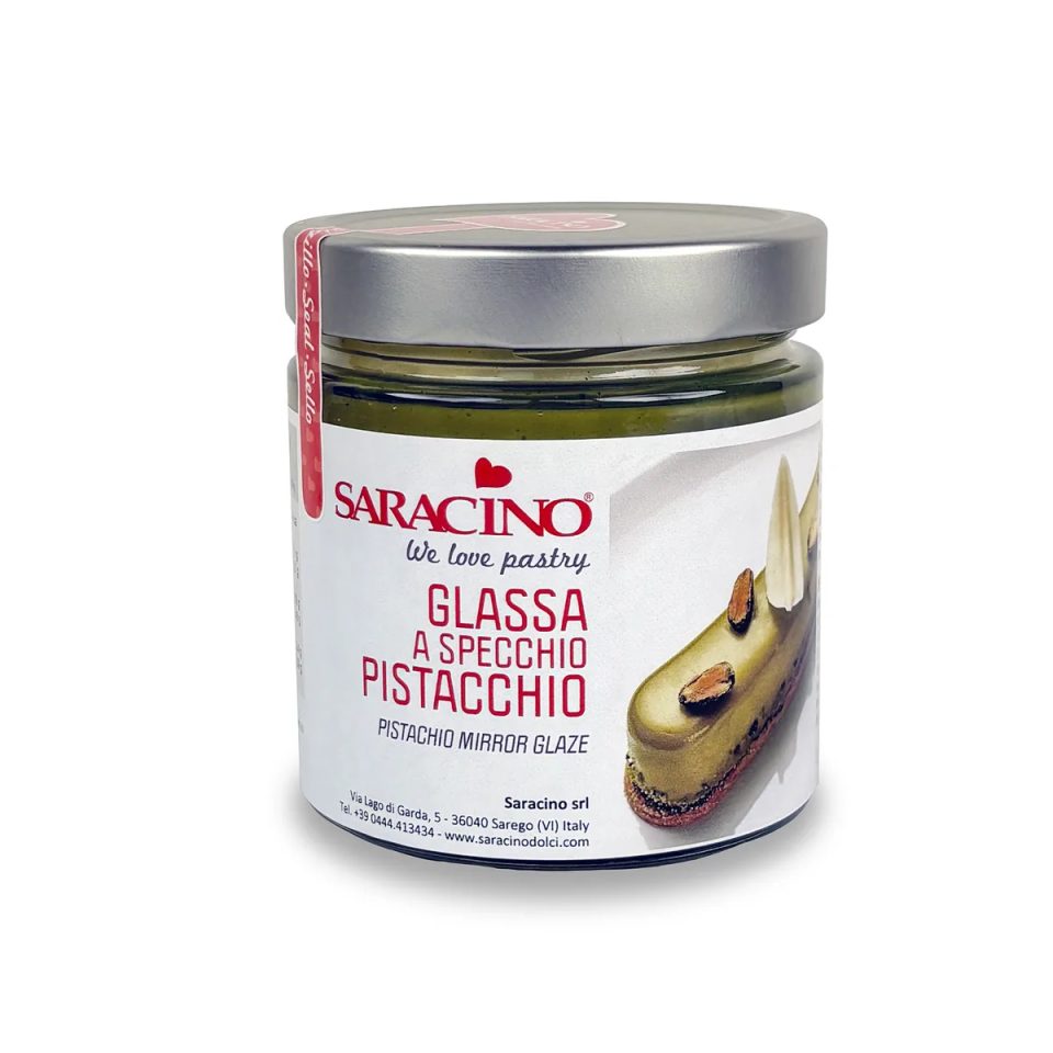 Saracino Glassa a specchio pistache 1 kg