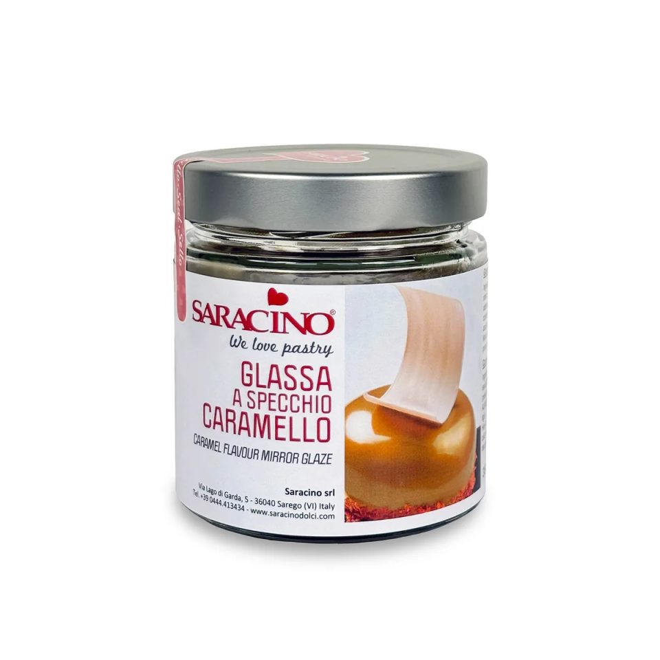 Saracino Glassa a specchio karamelsmaak 350 g