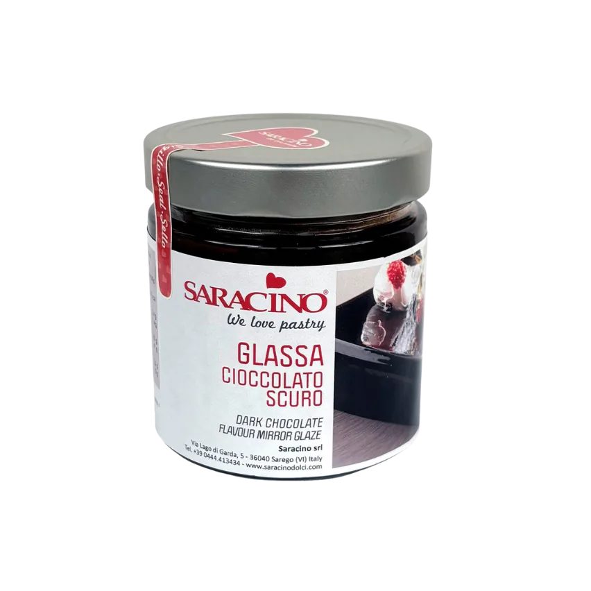 Saracino chocolade Glassa a specchio pure 350 g