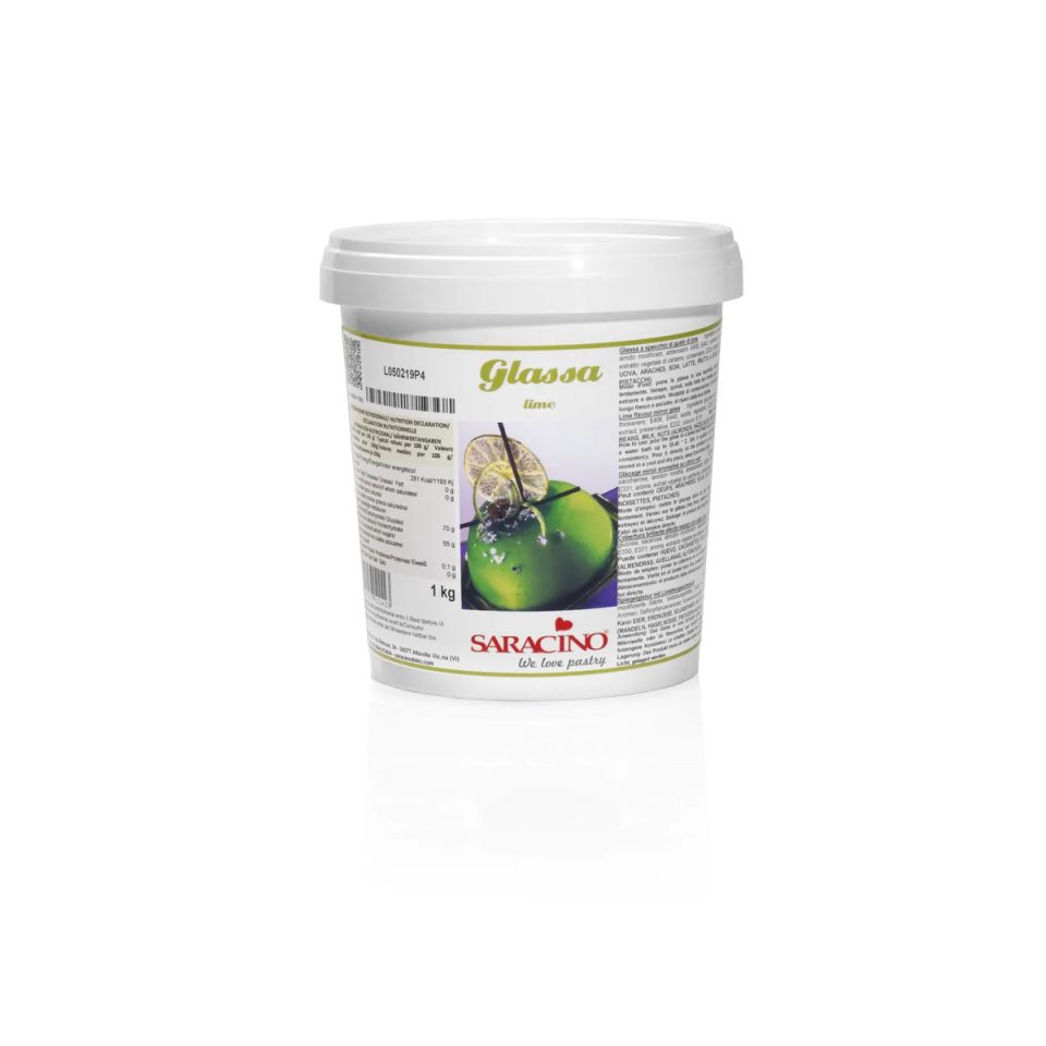 Saracino Glassa a specchio limoen 1 kg