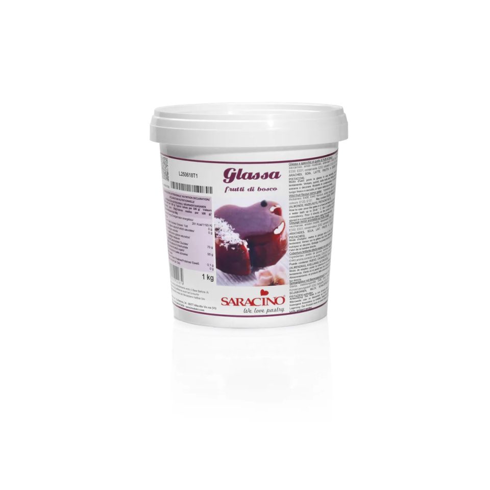 Saracino Glassa a specchio bosvruchten 1 kg