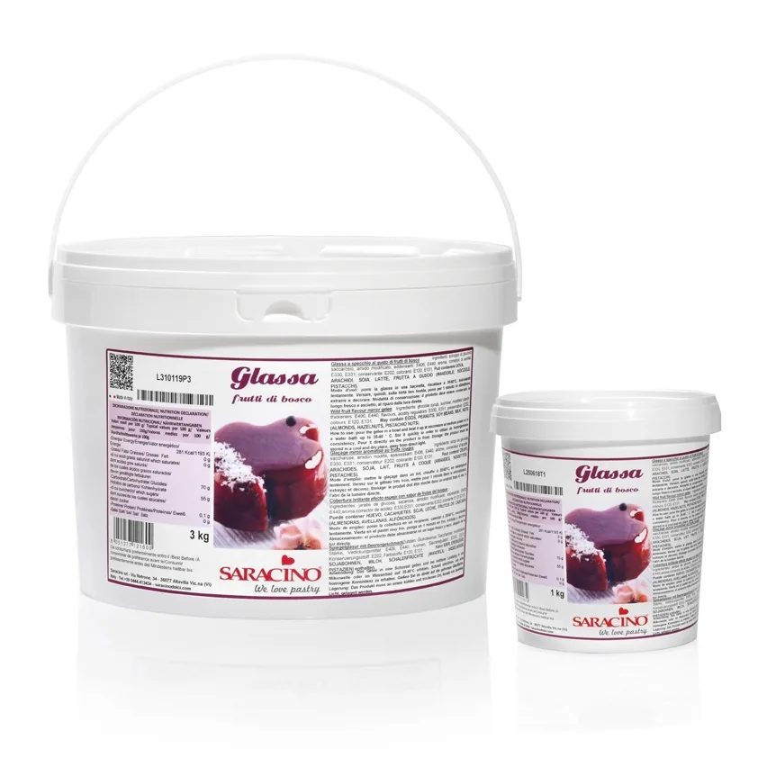 Saracino Glassa a specchio bosvruchten 3 kg