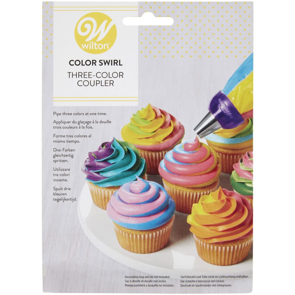 Wilton ColorSwirl Tri-Color groot Coupler
