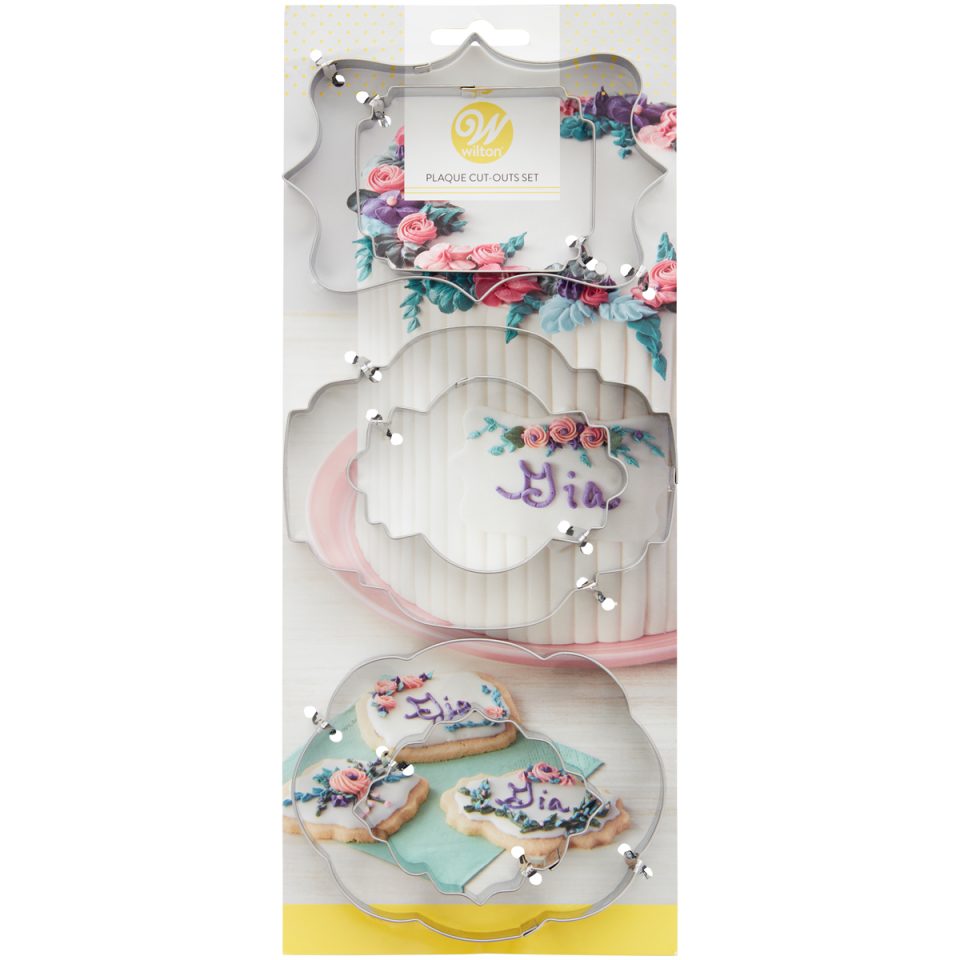 Wilton Cut-Outs Plaque set van 6