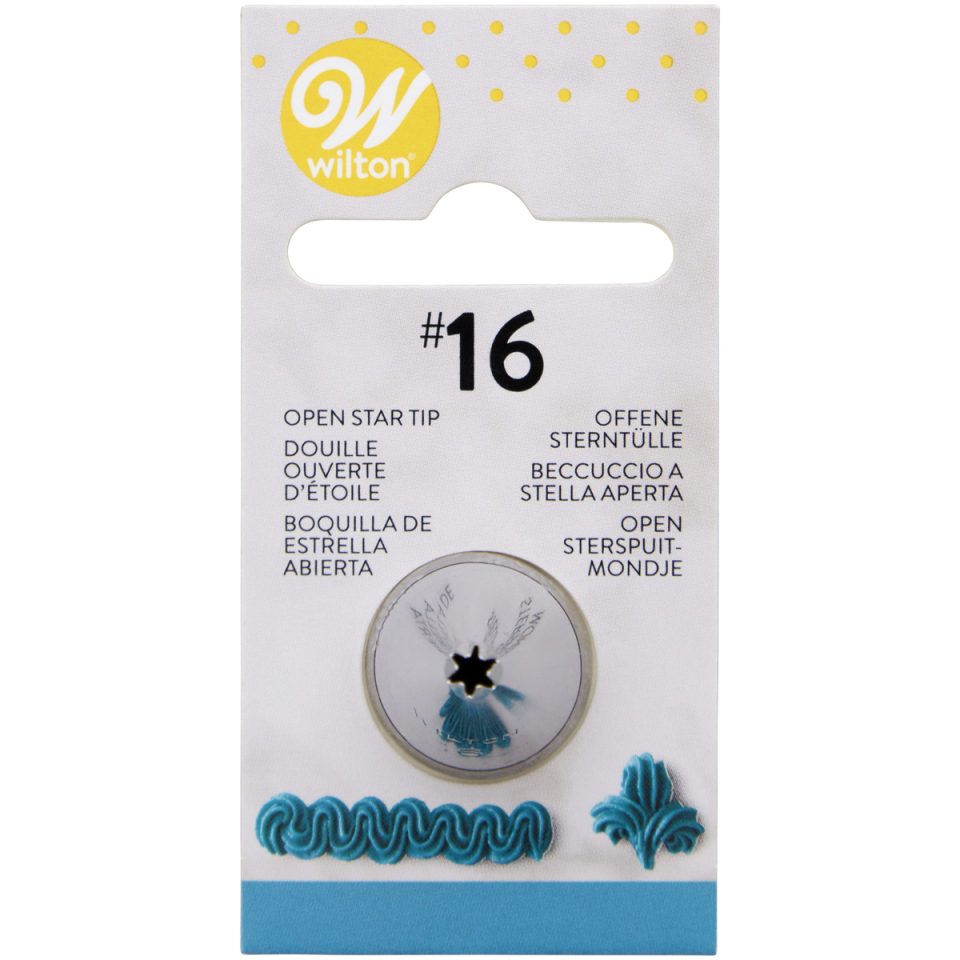 Wilton spuitmondje Open Star #016