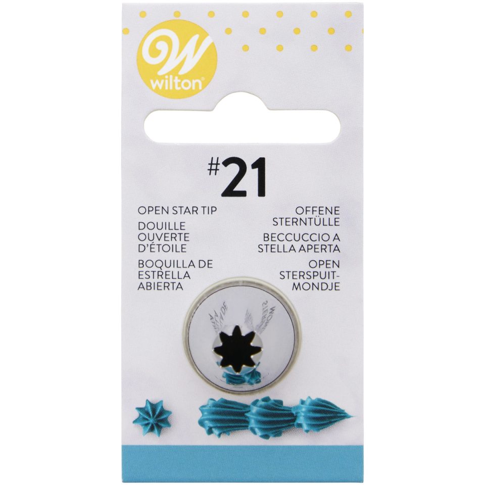 Wilton spuitmondje Open Star #021