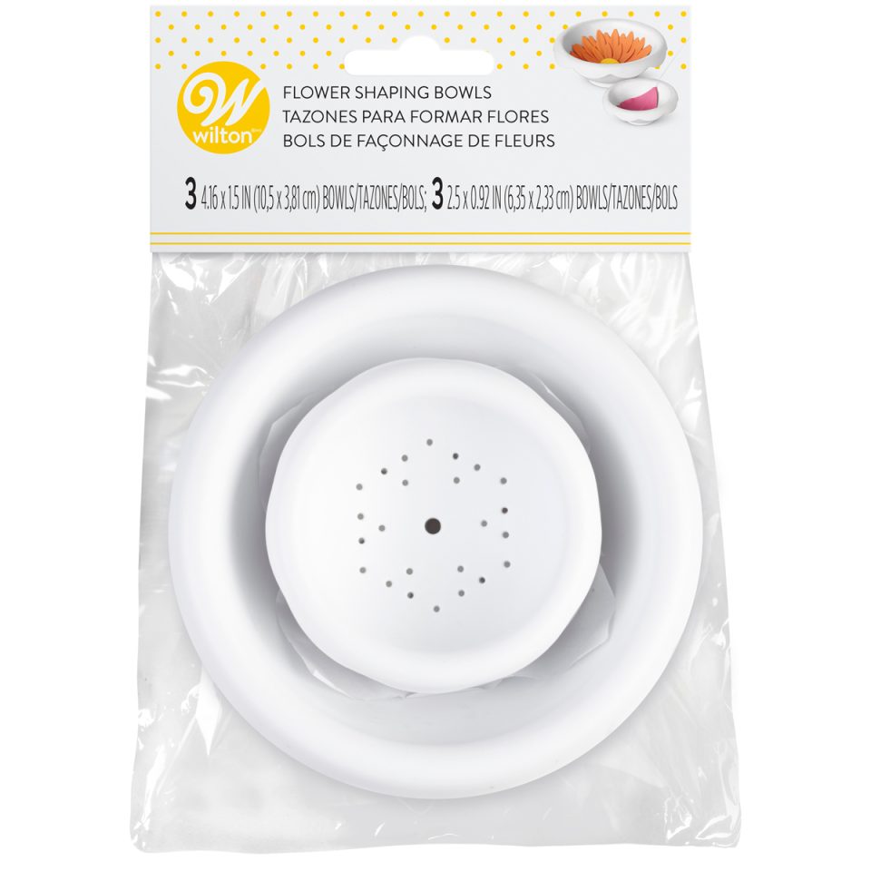Wilton Fondant Flower Shaping Bowls set van 6