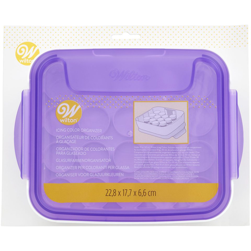 Wilton kleurstof Organizer