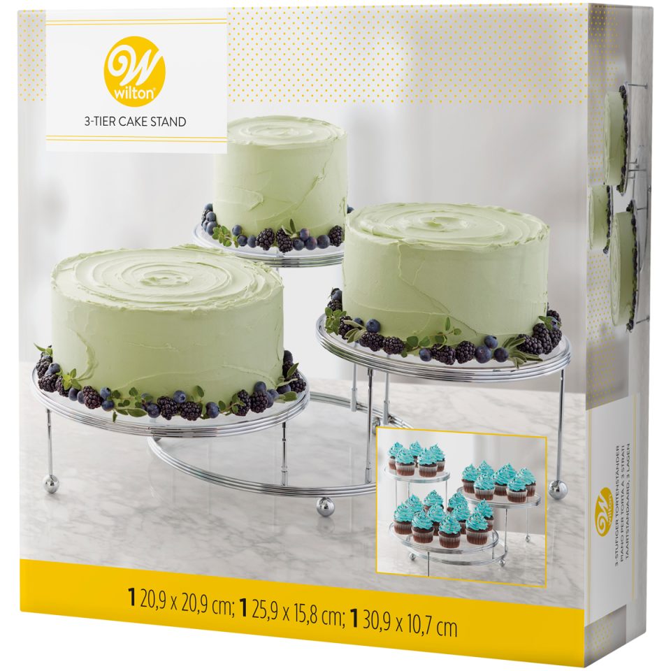 Wilton taartstandaard 3-Tier