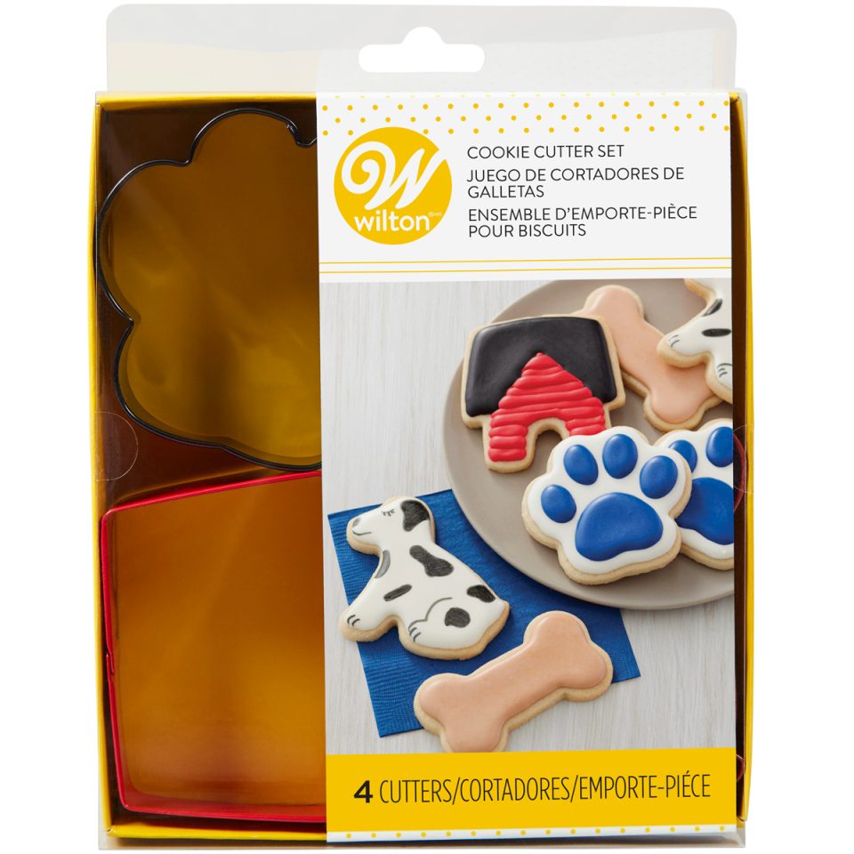 Wilton uitsteker Pet Theme set van 4