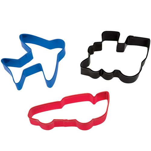 Wilton uitsteker Transportation set van 3
