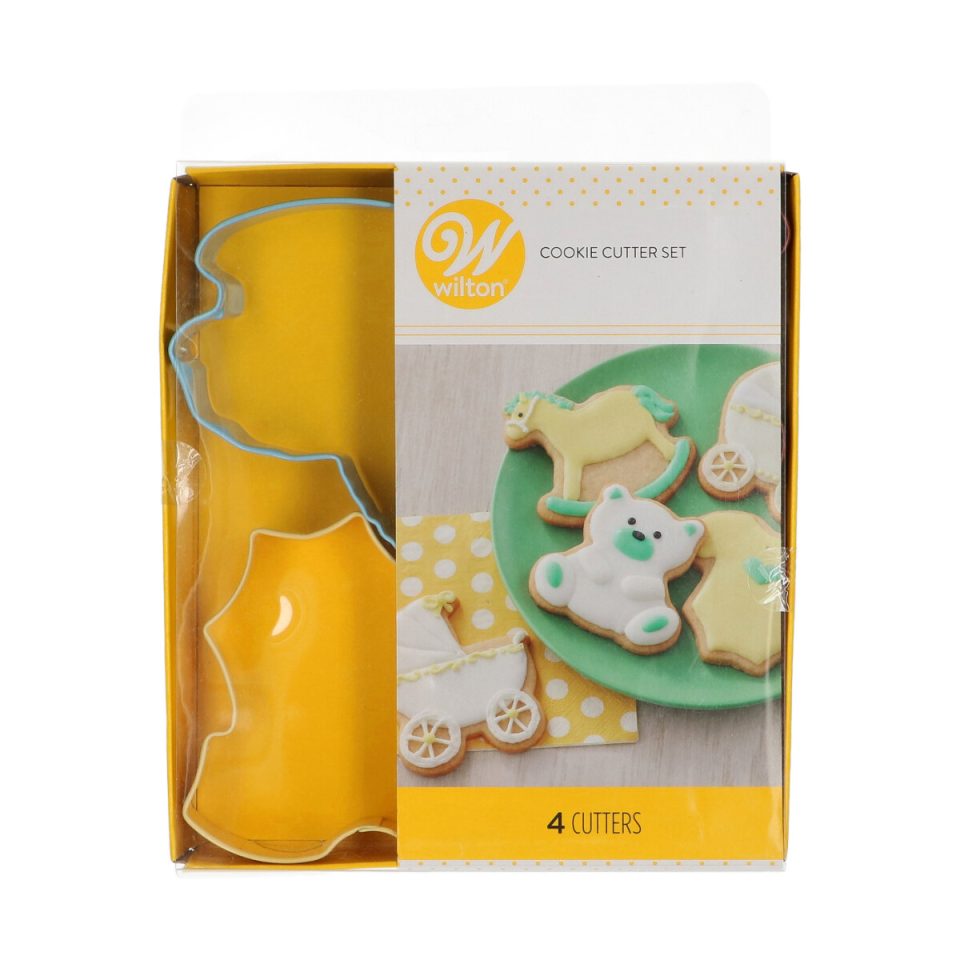 Wilton uitsteker Baby Theme set van 4