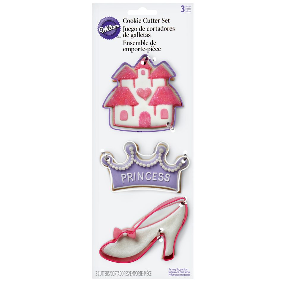 Wilton uitsteker Princess set van 3