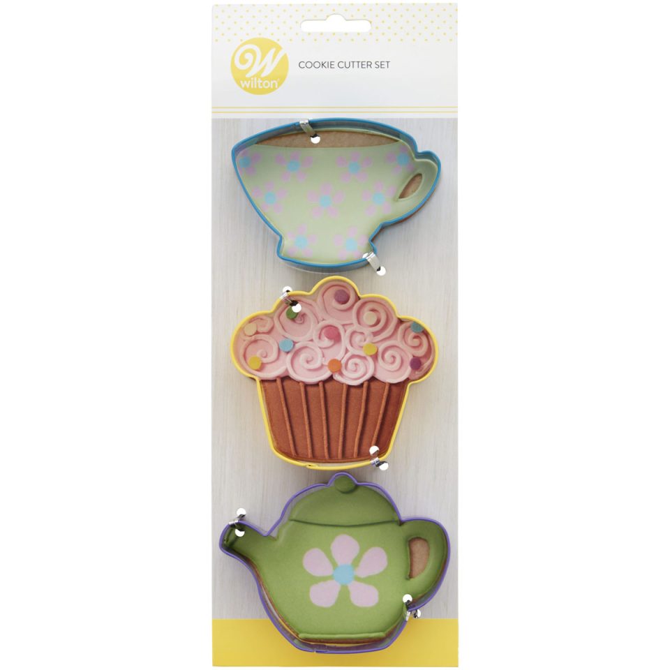 Wilton uitsteker Tea Party set van 3