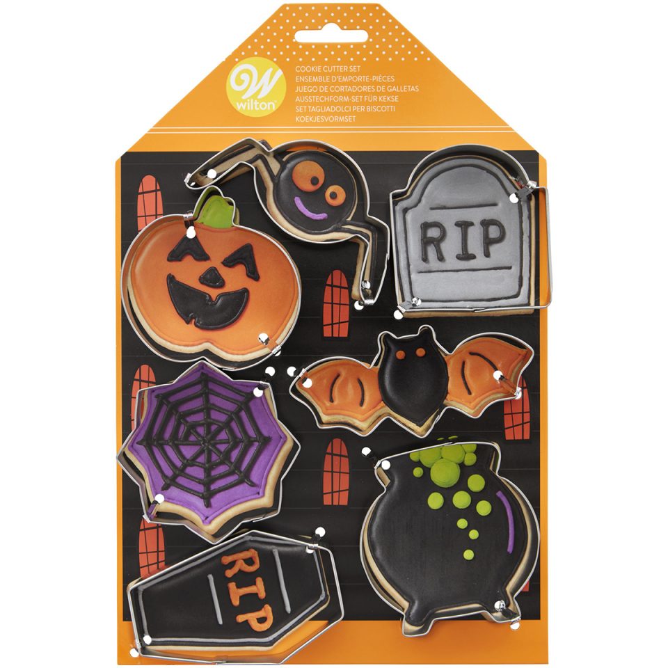 Wilton uitsteker Haunted House set van 7