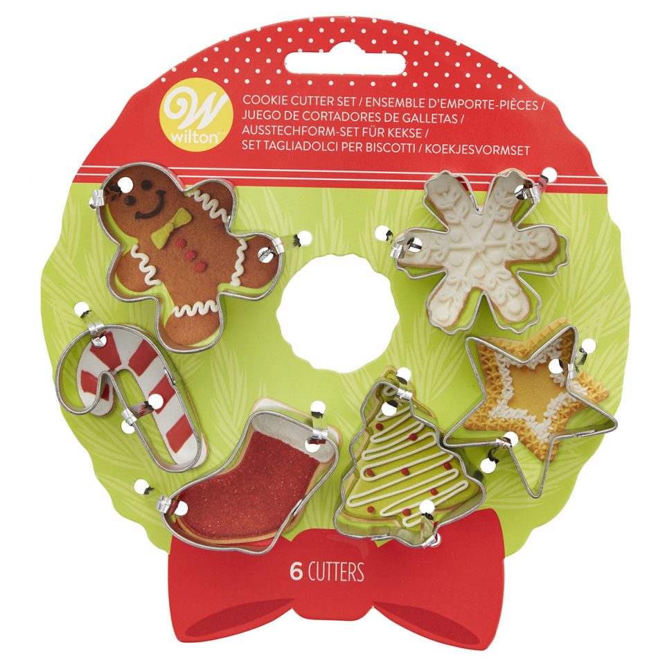 Wilton Mini uitsteker Wreath set van 6