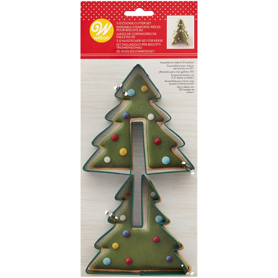 Wilton 3D uitsteker Tree set van 2