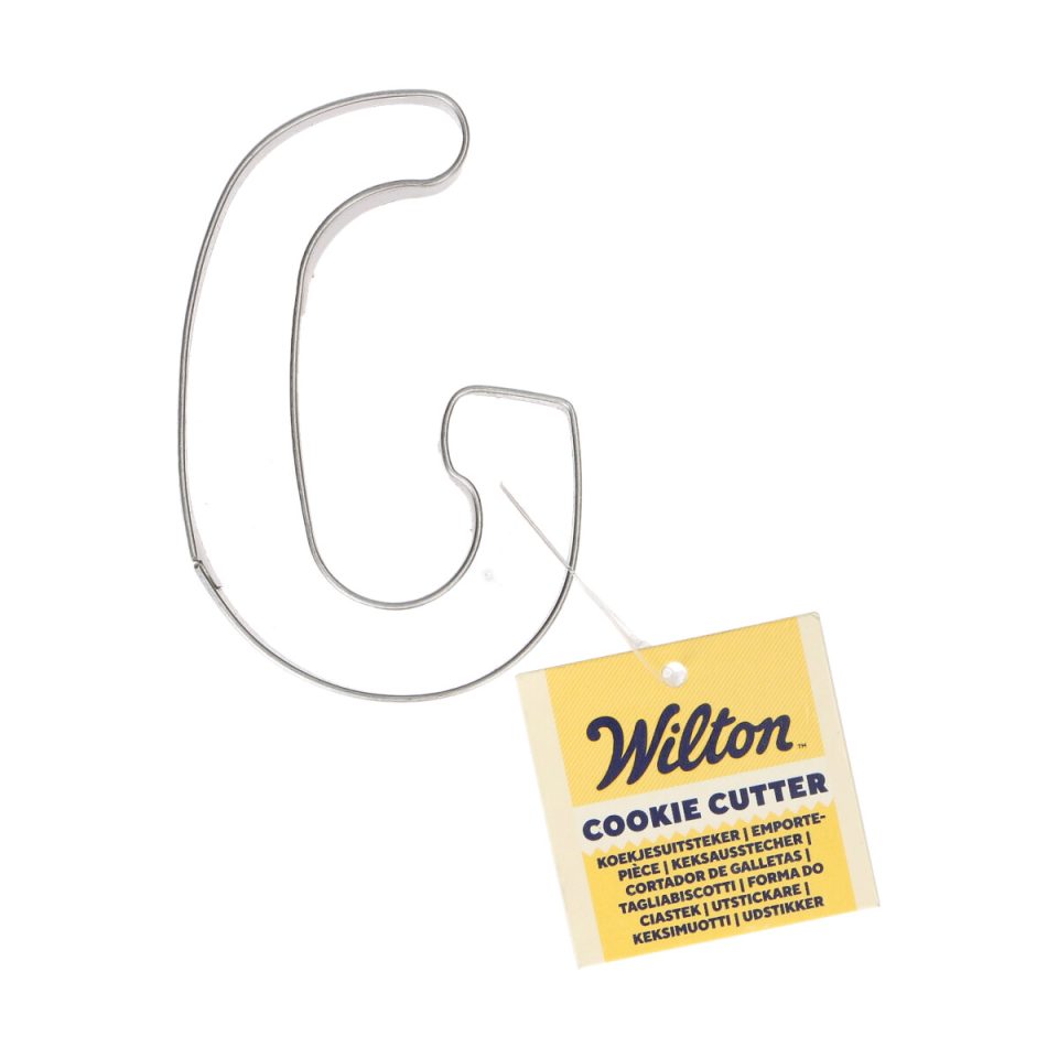 Wilton uitsteker Letter G - 7,7 cm