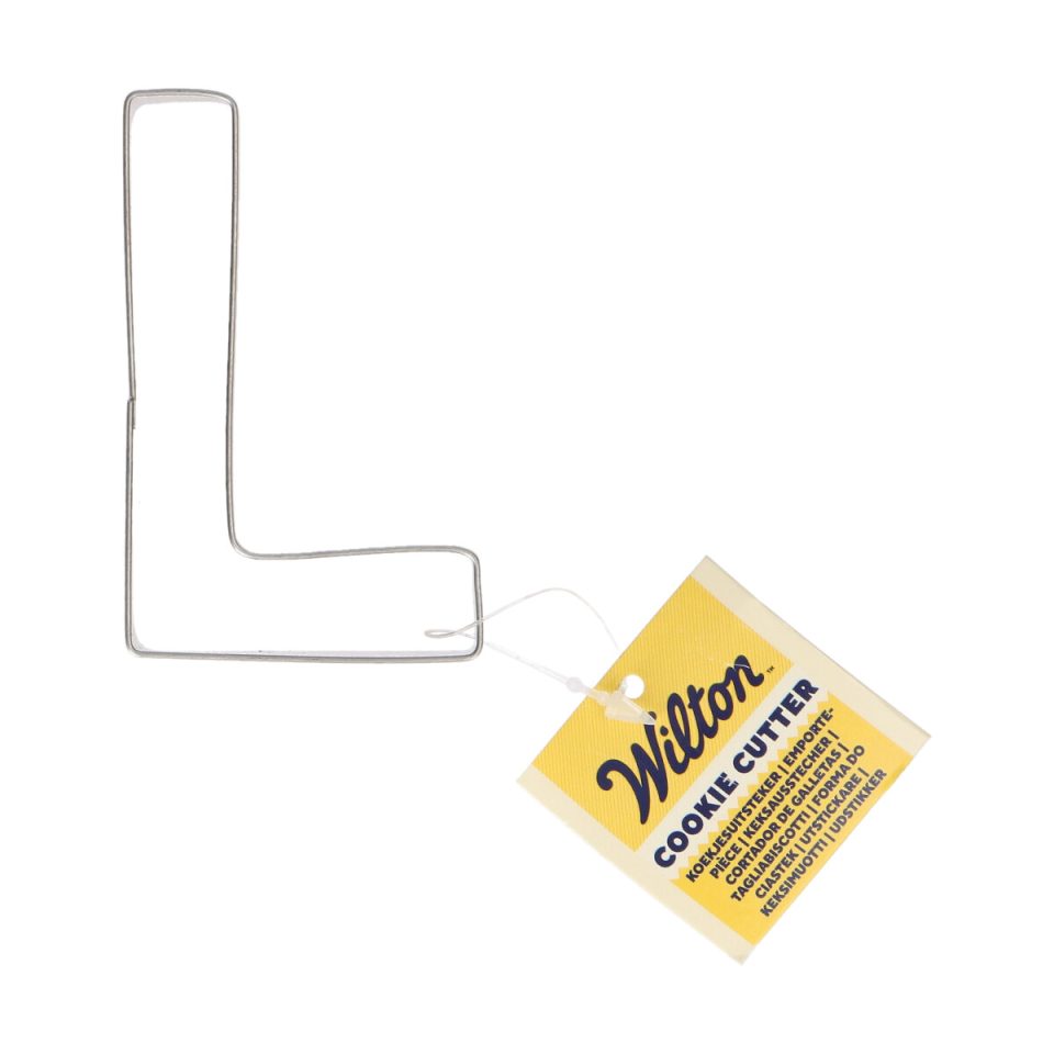 Wilton uitsteker Letter L - 7,5 cm