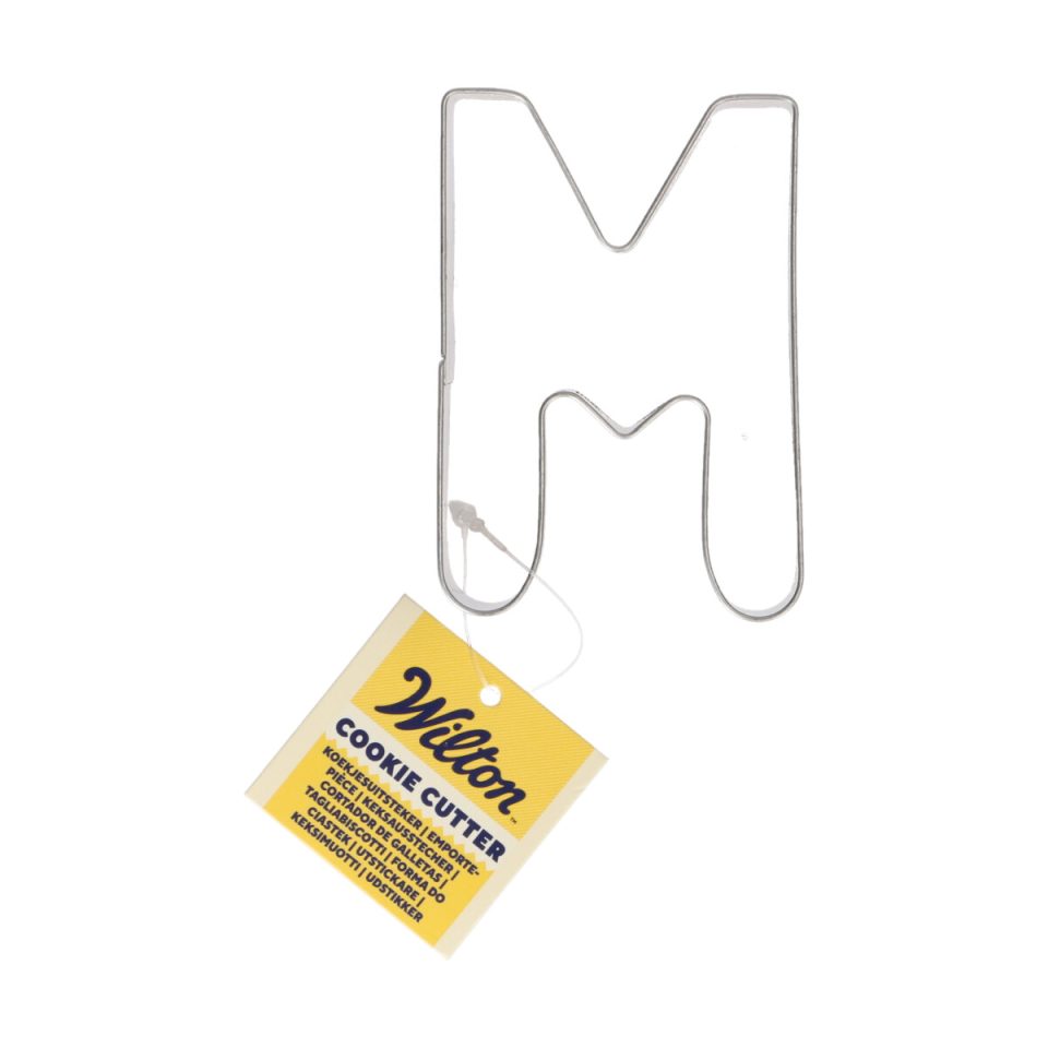 Wilton uitsteker Letter M - 7,8 cm