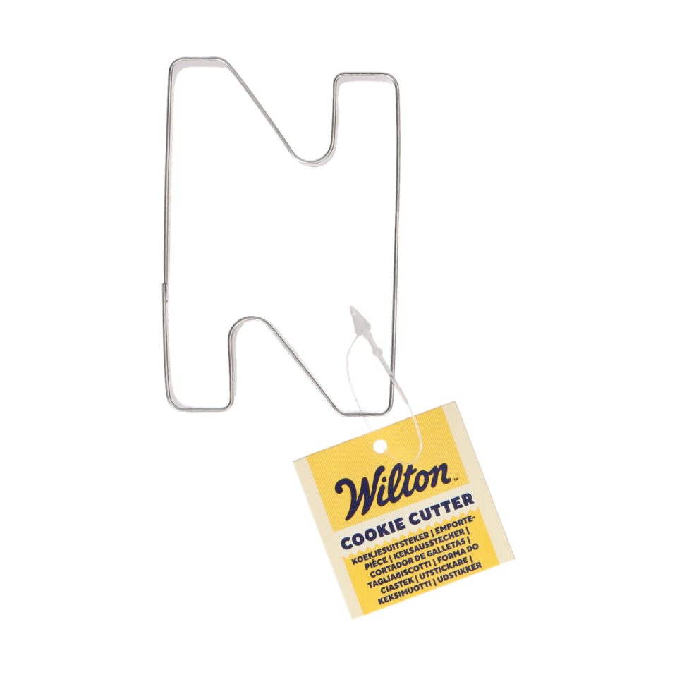 Wilton uitsteker Letter N - 7,7 cm
