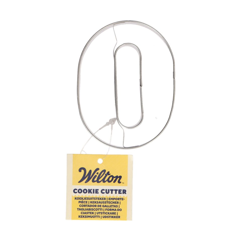 Wilton uitsteker Letter O - 7,5 cm