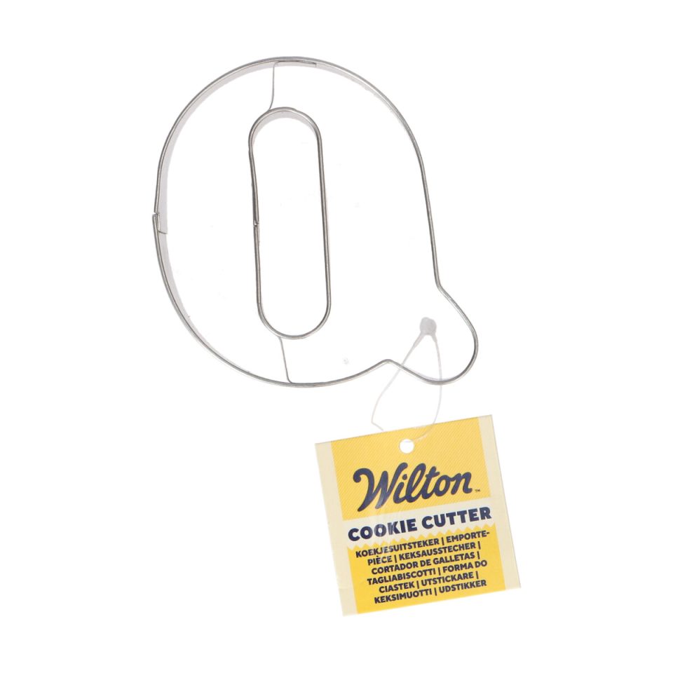 Wilton uitsteker Letter Q - 7,7 cm