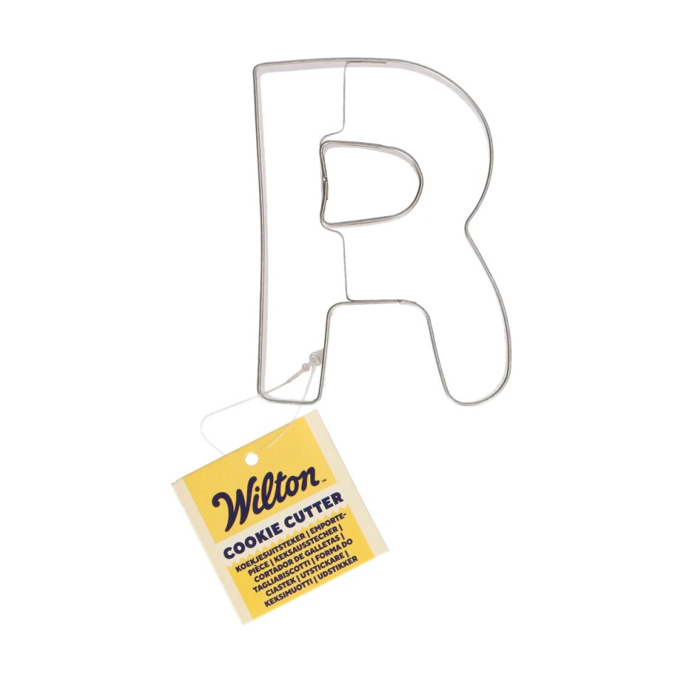 Wilton uitsteker Letter R - 8,5 cm