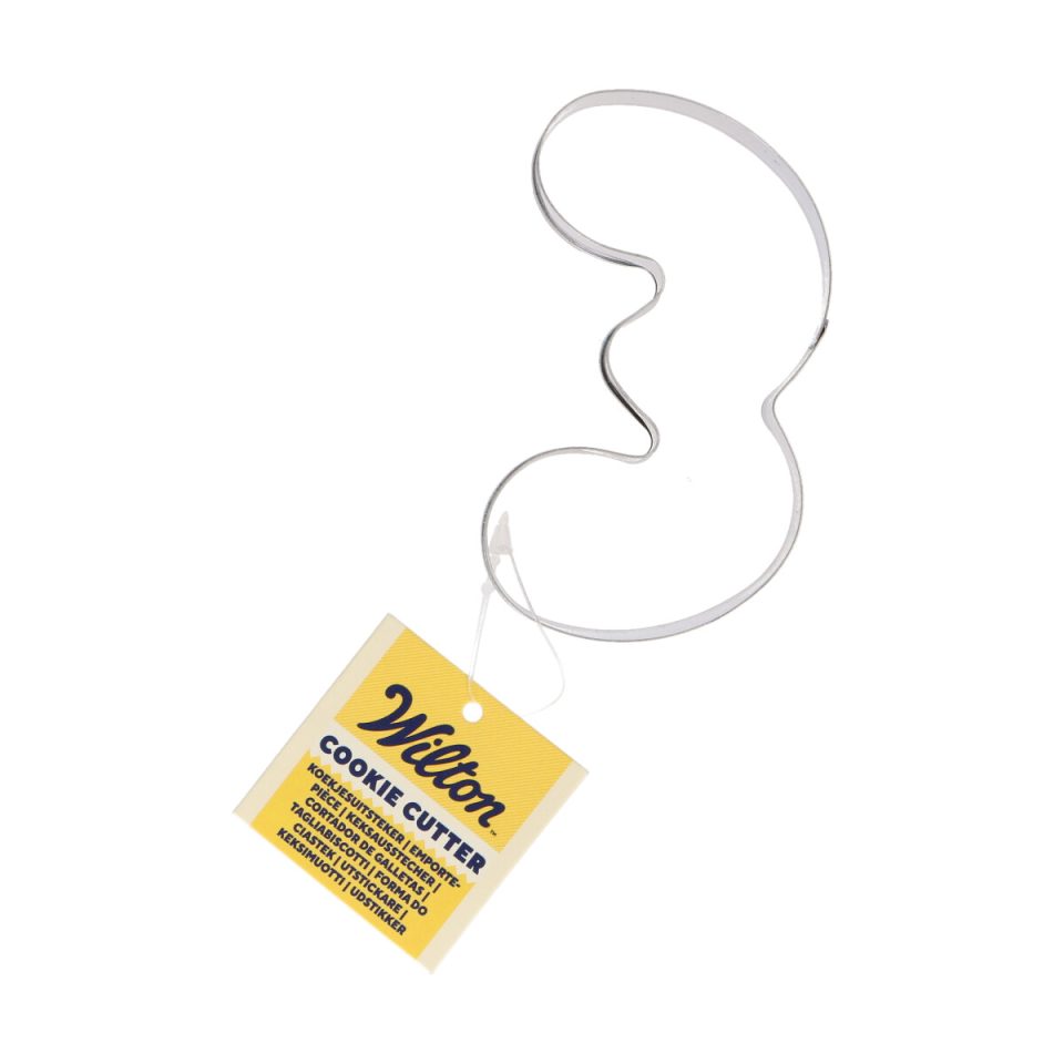 Wilton uitsteker cijfer 3 - 8,8 cm