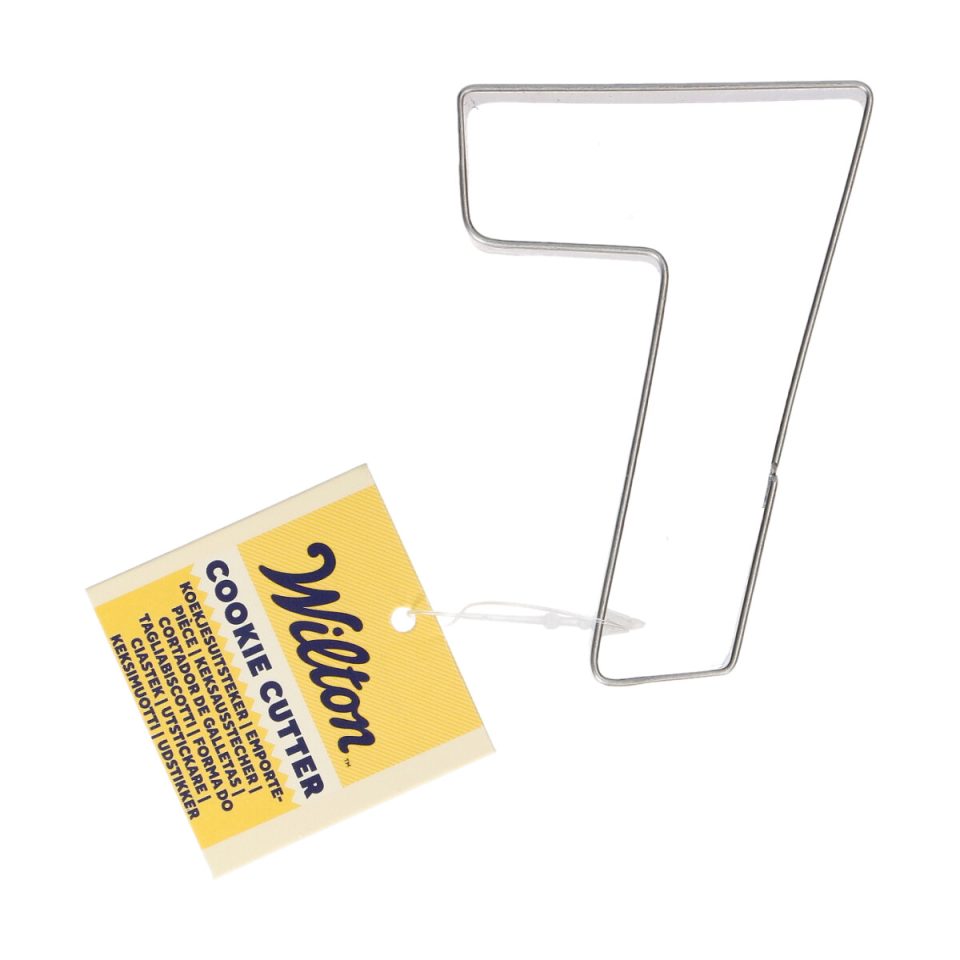 Wilton uitsteker cijfer 7 - 7,8 cm