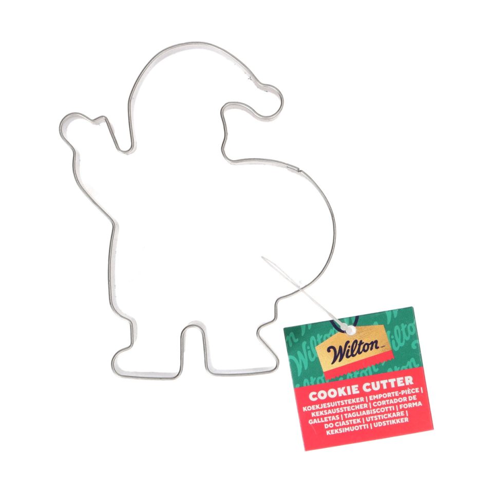 Wilton uitsteker Santa Claus 10 cm