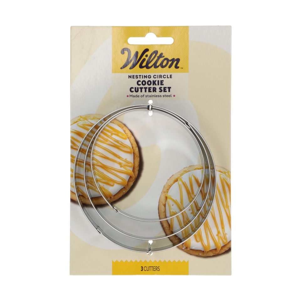 Wilton Nesting uitsteker Circle set van 3