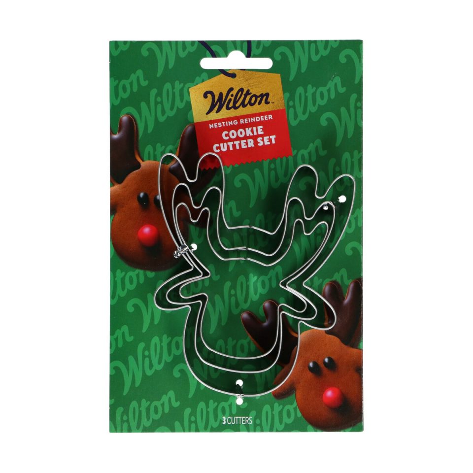 Wilton Nesting uitsteker rendier set van 3