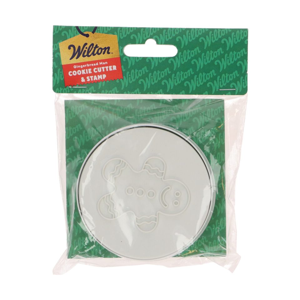 Wilton uitsteker and Stamp peperkoekmannetje